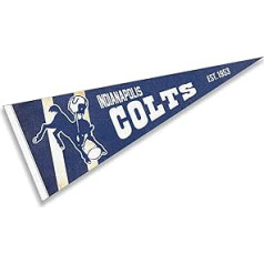 WinCraft Indianapolis Colts Throwback Vintage retro vimpeļu karogs