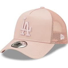 New Era Losandželosas Dodgers MLB tonālā tīkla roze 9Forty Kids A-rāmja regulējama Trucker vāciņš