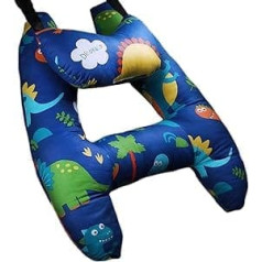 Facynde Kids Airplane Pillow for Travel, H-shaped Travel Pillow for Kids, Machine Washable Neck Pillow for Sleeping Travel, Comfortable Kids Pillow for Kids, Neck, Comfort