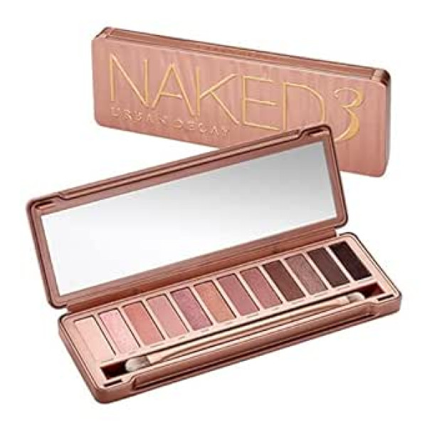 Urban Decay Naked Reloaded Eyeshadow Palette, Палитра теней для век, макияж глаз, 12 цветов на любой случай, теплые нюдовые тона, 14,2 г