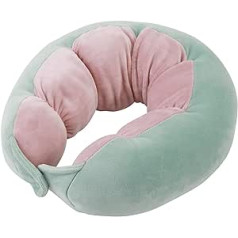 BOSUGE Neck Support Pillow, Travel Pillow, Beautiful Outdoor Travel, Portable and Comfortable, Headrest Pillow, Cartoon U-shaped Pillow (Color : A-05, Size : 28x25cm) (Color : A-04, Size : 28x25cm)