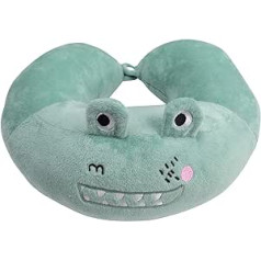 ADSFG Child Neck Pillow, Cute Cartoon Neck Support Travel Pillow for Children and Adults Travel Car Aeroplane Train