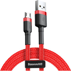 Baseus Cafule Cable Durable Nylon Braided Wire USB | micro USB QC3.0 1.5A 2M red (CAMKLF-C09)