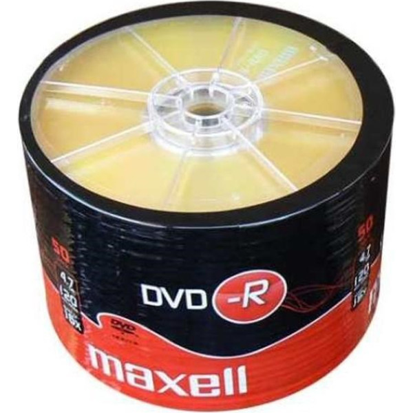 dvd-r 4.7gb 50 vnt. susitraukiančioje pakuotėje. įrašymo greitis 16x, 120 min. skirta daugialypės terpės įrašymui.