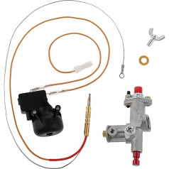 Lemfema Gasregel-Sicherheitsventil, Ersatz-Kit für Propan-Gas-Heizungstank-Top-Heizung, Thermoelement, Kippschalter