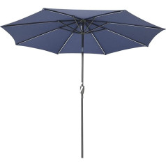 LiJJi 10ft Solar LED Patio Umbrella tirgus saulessargs Saulessargs Tilt ar kloķi, Patio Umbrella Patio Umbrella saulessargs