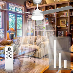 60 collu LED griestu ventilators ar apgaismojumu 3 ātrumi Griestu ventilators ar lampu Tālvadības pults klusa motora ventilatora griestu lampa ēdamistabai Dzīvojamā istaba Guļamistaba