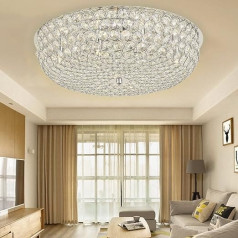 SPARKSOR Ø52CM Premium 8-Lights G9 Moderne elegante elegante Runde Deckenleuchte Pendelleuchte Beleuchtung Crystal lustra