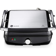 Wilfa MINIGRILL Contact Grill - 2000 Watt, Adjustable Thermostat for Temperatures Between 90-230 Degrees, Height Adjustable