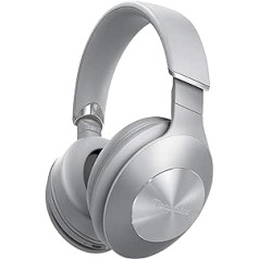 Technics EAH-F50B Premium Bluetooth Over Ear austiņas (augstas izšķirtspējas audio, bezvadu, 35 h akumulators, ātra uzlāde) Sudraba krāsa