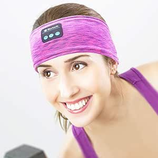 URIZONS miega austiņas Bluetooth miega austiņas galvas stīpa Bluetooth austiņas personalizētas ierīces Dāvana vīriešiem / sievietēm ar īpaši plānu HD stereo skaļruni sportam, gulēšanai