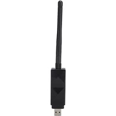 AR9271 bezvadu USB WiFi adapteris, bezvadu tīkla kartes noņemams 2DBI antenas adapteris televizoram/datoram galddatoram