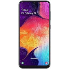 Samsung Galaxy A50 128GB — melns — atbloķēts (atjaunots)