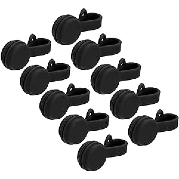 piegādes karte Magnetische Kabelclips 2,8 Zoll x 0,6 Zoll Schwarze magnetische Kabelorganisatoren Kabelbinder wiederverwendbare Kabelbinder für Zuhause, Küche, Büro, 10 Stück