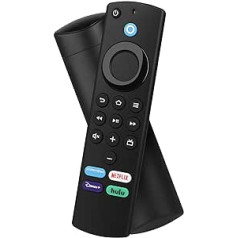 L5B83G Remote Control 3rd Gen Smart TVs Replacement Voice Remote Control Fit for Fire Smart TVs Stick (2nd Gen and Later), Fit for Smart TVs Cube (1st Gen and Later), Fit for Smart TVs (3rd Gen)