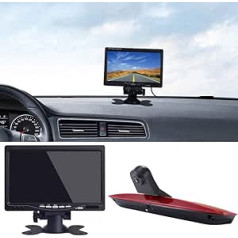 Transporter 7 collu LCD monitors + trešās bremžu gaismas kameras atpakaļgaitas sistēmas bremžu gaismas stāvvietas kameras atpakaļgaitas kamera Mercedes Benz Vito W447 109 111 114 BLUETEC LWB kastes CDI furgonam