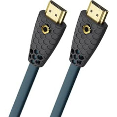 OEHLBACH Flex Evolution - Ultra High Speed HDMI Cable, Patented Kink Protection, 8K UHD 60Hz 4320p, 4K 120Hz, 2160p - 48Gbps, 21:9 Cinema, 3D, Dolby Vision, Dynamic HDR 10+, VRR, eARC, 3.00 Metres