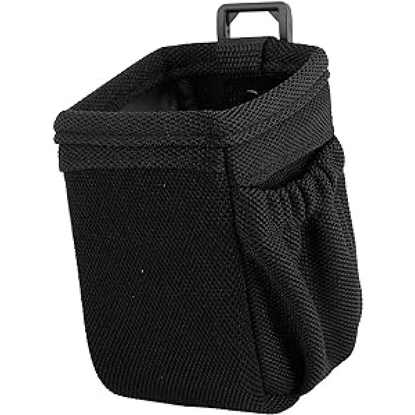 A ABSOPRO Car AC ventilation opening, phone bag, storage, nylon, black