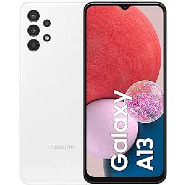 Samsung Galaxy A13 16,8 cm (6,6) ar divām SIM kartēm Android 12 4G C tipa USB 4 GB 64 GB 5000 mAh balts