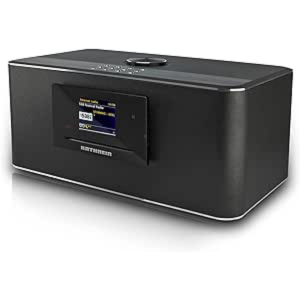 Kathrein DAB Plus radio I interneta radio ar CD atskaņotāju I digitālais radio DAB+ un FM I WLAN radio ar Bluetooth straumēšanai, AUX 3,5 mm I viss vienā sistēmas radio ar tālvadības pulti, lietotņu vadība