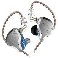 KZ ZS10 Pro 4BA + 1DD In-Ear Austiņas HiFi Clear Bass Musician Austiņas Trokšņu slāpēšanas Monitora austiņas ar Noņemamu Kabeli Blue