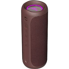 Vieta Pro Goody 2 skaļruņi, ar Bluetooth 5.0, True Wireless, mikrofons, radio FM, 12 stundu akumulatora darbības laiks, IPX7 ūdensizturīgs, AUX ieeja, tieša poga uz virtuālo palīgu, Bordeaux