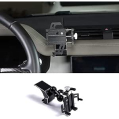 DIYUCAR Car Mobile Phone Holder GPS Navigation Stand for LR Defender 110 90 130 2020-2023 (Style C)