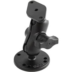 RAM Mount Plakanas virsmas stiprinājums Short ARM W/Dimanta pamatne