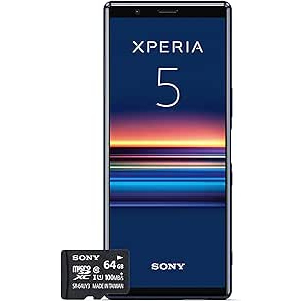 Sony Xperia 5 komplekts ar SD karti