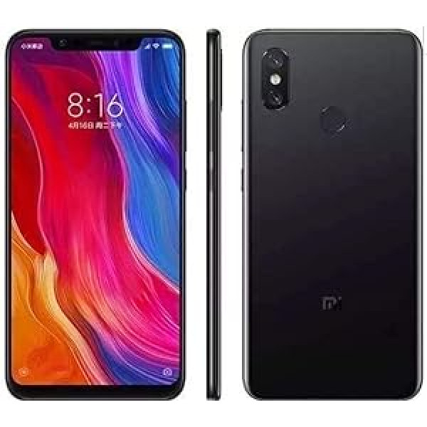 Xiaomi Mi 8 Dual SIM 64GB, melns