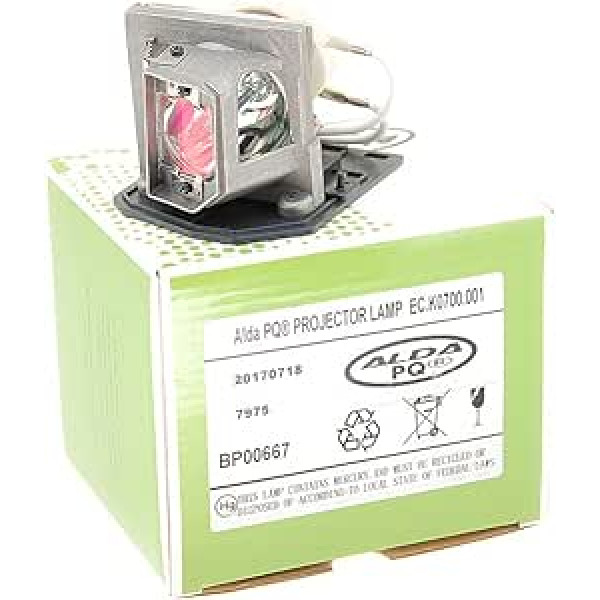 Alda PQ Premium projektora lampa saderīga ar ACER H5360, H5360BD, EC.K0700.001 projektoriem, lampa ar korpusu