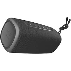 Fresh 'n Rebel Bold L2 bezvadu Bluetooth skaļrunis, IPX7 ūdensnecaurlaidīgs skaļrunis ar skaidru skaņu, dziļi basi un jaudīgs skaļums, ballītes režīms, 22 stundu atskaņošanas laiks (žāvēts zaļš)