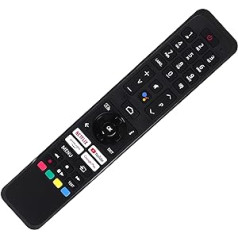 Oriģinālā RC45160 RC43160 CT-8563 CT-8556 Bluetooth balss tālvadības pults Saderīga ar JVC | Medions | Toshiba | Panasonic | Digihome | Finlux Android Smart Full HD HDR LED televizors ar Google palīgu