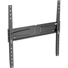 Meliconi FLATSTYLE FS400, Fixed TV Wall Mount, Flat Screen TV Mount from 40 inches to 65 inches, VESA Mount 200-300-400, Load Capacity 50 kg, Made in Italy, Black