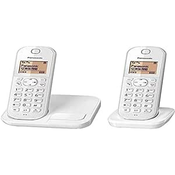 Tālrunis DECT Duo Blanc