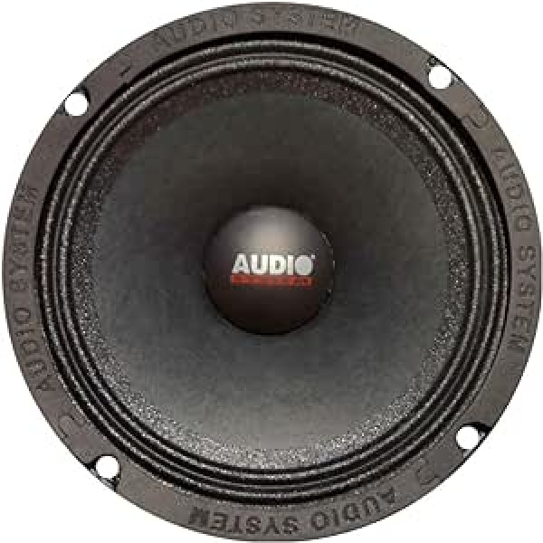 1 MIDRANGE audiosistēmas KF-7 KF7 skaļrunis 16,50 cm 165 mm 6,5 collas diametrs 150 vati RMS un 300 vati maks. 4 omi, jutība 95 dB