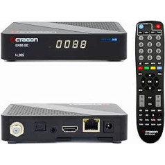 Octagon SX88 SE V2 HD S2+ IP Linux satelīta uztvērējs ar PVR ierakstīšanas funkciju, HDTV DVB-S2 satelīttelevīzijas kaste, LAN, Unicable, multivides bibliotēka, YouTube, interneta radio, multistream, aklā skenēšana, karte