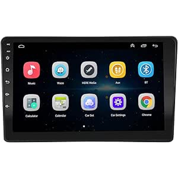 EZoneTronics Android 10.1 automašīnas radio stereo iekārtai Audi A4 2002-2008 9 collu skārienekrāns augstas izšķirtspējas GPS navigācijas atbalsts Carplay Android automašīnas Bluetooth WiFi USB stūres vadība