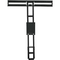 Alphason TV-Halterung, Schwarz, 80 x 15,2 x 93 cm