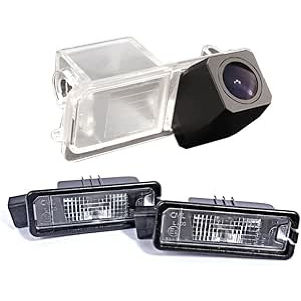 Kalakus Super Starlight Pro HD automašīnas atpakaļgaitas kameras parkošanās palīgierīce ar 8IR Night Vision 170° platleņķa ūdensizturīgu parkošanās kameru VW Phaeton Passat Skoda Golf 6 EOS Lupo Polo Seat Leon Amarok