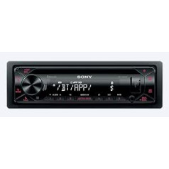 Sony MEX-N4300BT Autoradio ar CD, Dual Bluetooth, USB un AUX Anschluss | Freisprechen | 4 x 55 vati | blau