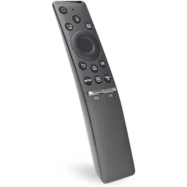 Gvirtue BN59-01312H tālvadības pults nomaiņa Samsung 4K QLED Smart Voice Bluetooth LED 2018 2019 televizoram ar Netflix Rakuten TV Prime video pogām