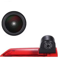 1280x720pixel 1000TV Lines Rear View Camera Integrated in 3rd Brake Light Third Brake Light Camera for Ford Transit Custom 2012-2016 Transporter Business MPV SUV Bus