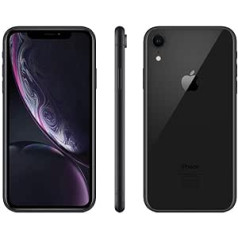 Apple iPhone XR 256 GB — melns — atbloķēts (atjaunots)