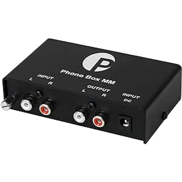 Pro-Ject Phono Box MM (DC), Phono-Verstärker für MM-Tonabnehmer schwarz