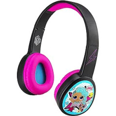 ekids LOL Pārsteigums! Remix LL-B36V bezvadu Bluetooth austiņas Purpursarkanā krāsā