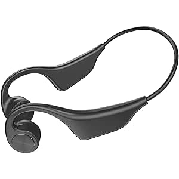 Bluetooth bezvadu austiņas, Bone Sound Bone Conduction bezvadu austiņas, ūdensnecaurlaidīgas putekļu necaurlaidīgas sporta austiņas treniņiem, skriešanai, skriešanai, 8 h atskaņošanas laiks