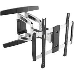 RICOO TV Wall Brackets S3144 Tilt & Swivel TV Wall Bracket for TV Wall Mount TV LED LCD TV Brackets Wall Mounted TV Wall mounts brackets VESA Wall Mount 400 x 400 universal suitable to all TV brands