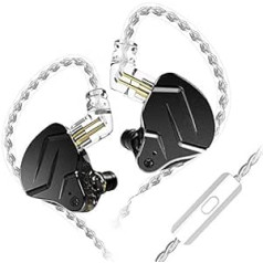 KZ ZSN Pro X In-Ear Headphones 1BA 1DD Stereo Austiņas Austiņas HiFi Sport Gaming 3,5 mm Car Jack Austiņas Comfort Wear for Phone Computer Plant