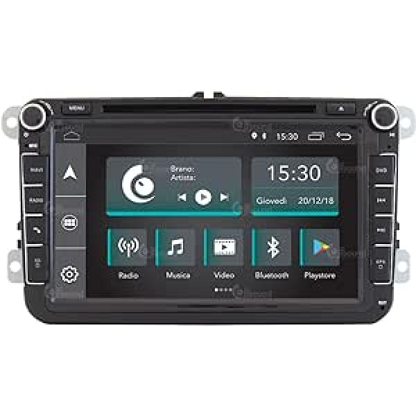 Costum Fit Car Radio priekš Volkswagen Android GPS Bluetooth WiFi Dab USB Full HD skārienekrāna displejs 9 collu Easyconnect